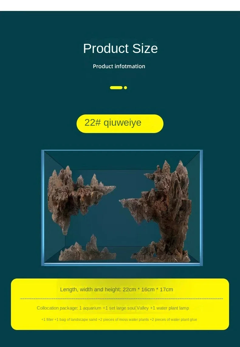 Natural Aquatic Stone: Eco-Friendly Tank Decor