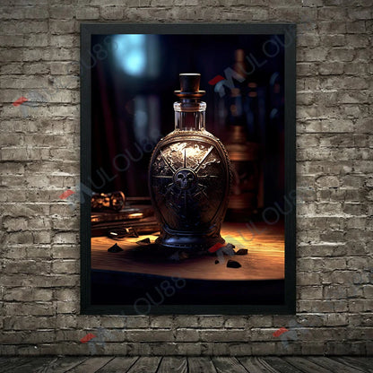 Witch's Elixir: Love & Immortality Canvas Art