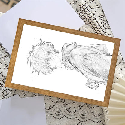 Gojo's Glow: Jujutsu Kaisen LED Art Frame