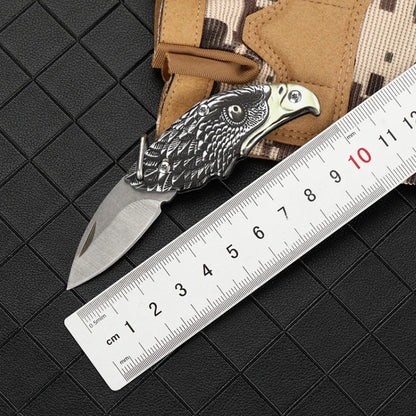 ZipperKey Mini: Compact Steel Folding Knife Tool