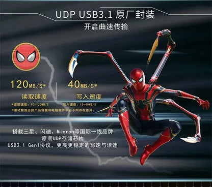 Marvel Spidey & Iron Man USB Flash Drive - Limited Ed.