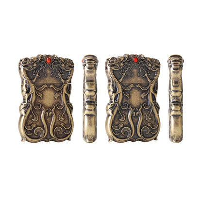 Dragon Fire Kerosene Lighter - Retro Windproof Style