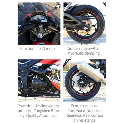 Racing Torque 200cc ThrillMaster Motorcycle