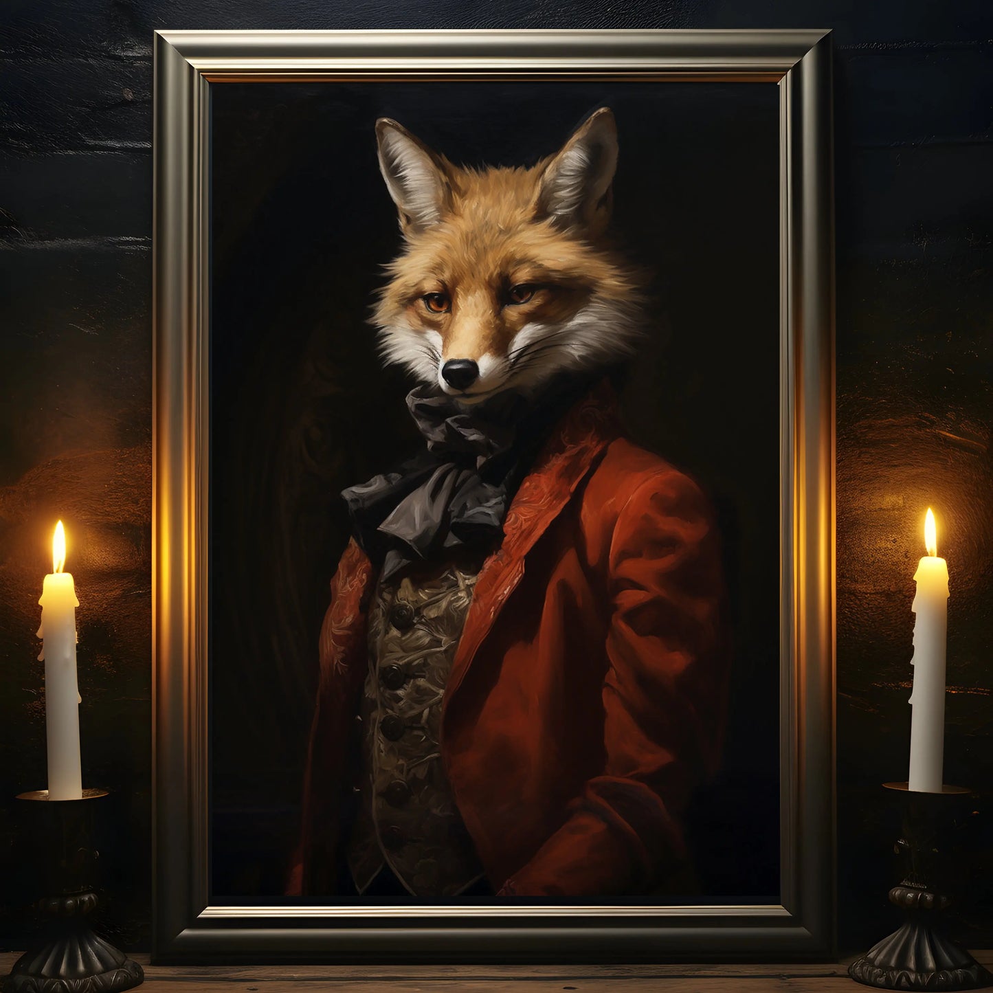 Victorian Spook: Dark Canvas Art for Eerie Homes