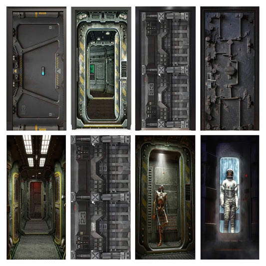 Custom PVC Door Mural: Personalize Your Space