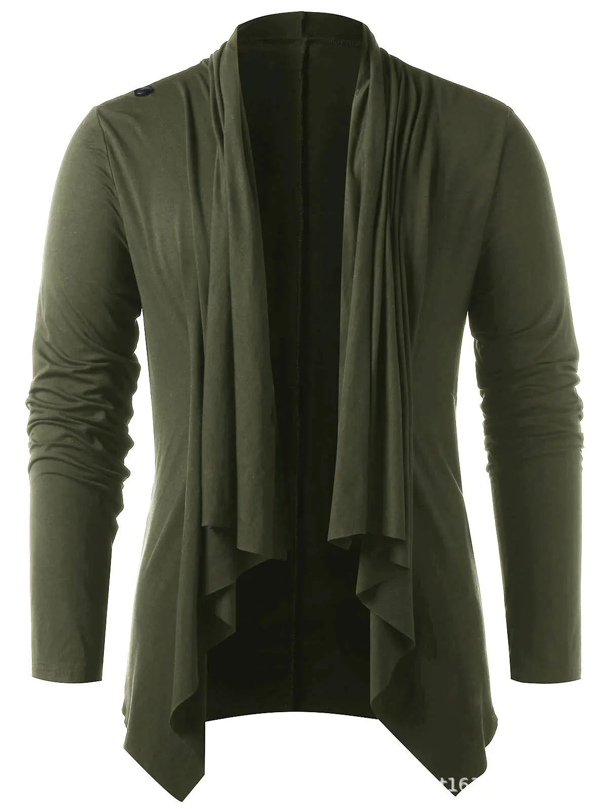 Chic Men’s Solid Cardigan: Casual Style Essential