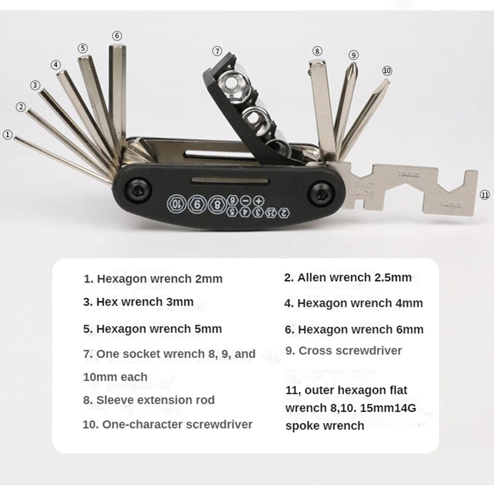 V-Strom Repair Tool: Compact Multi-Function Set