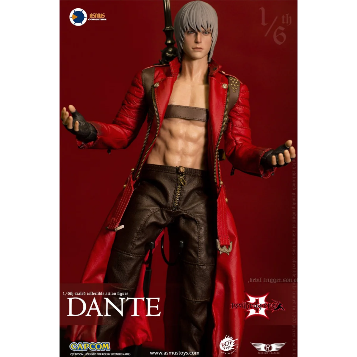 Asmus 1/6 Dante DMC III Articulated Collectible