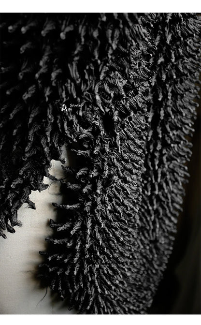 Hedgehog Elegance: 3D Handmade Designer Fabric Bag