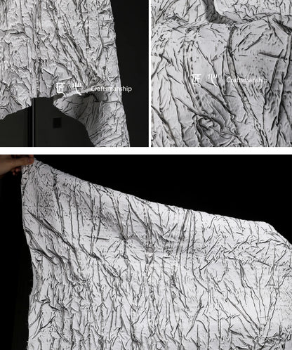 Eco Jacquard Pleat Fabric for Fashion Creations
