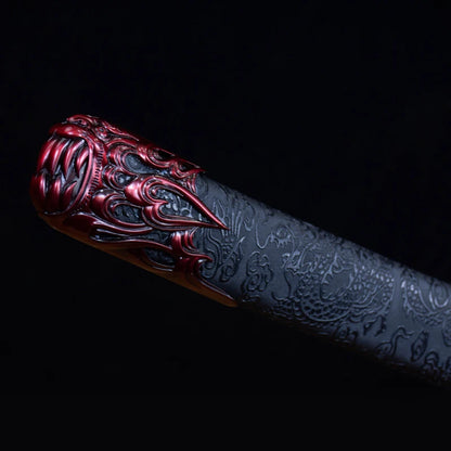 Kongfu Red Flame Training Sword - High Manganese Steel