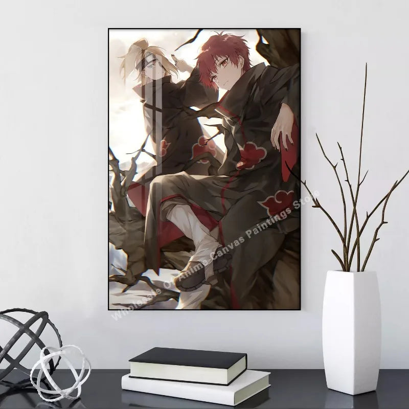 Naruto Kakashi Vibrant Anime Wall Art Poster
