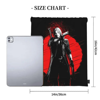 Dante Cry Drawstring Backpack - Student Essentials Bag