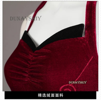 Ada Wong Evil Cheongsam Cosplay Costume Set