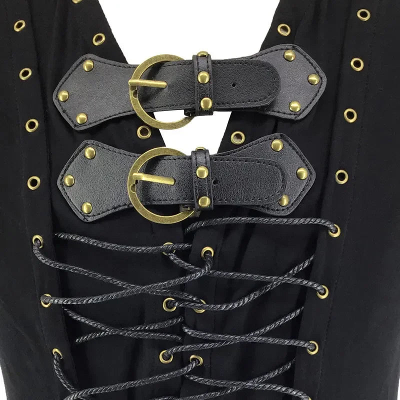 Men's Medieval Renaissance Vest Pirate