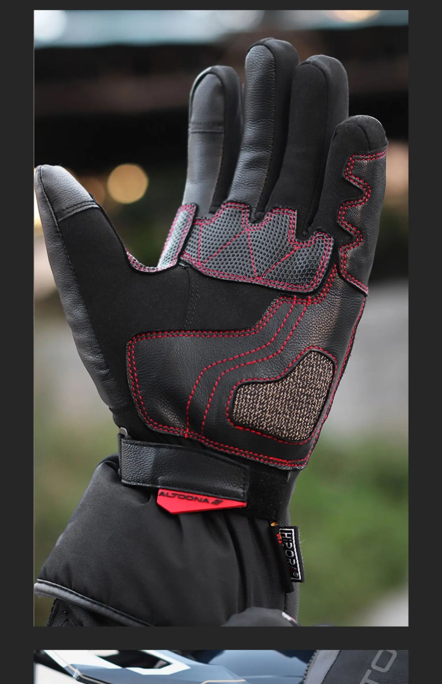 Winter Windproof Touchscreen Motorcycle Gloves