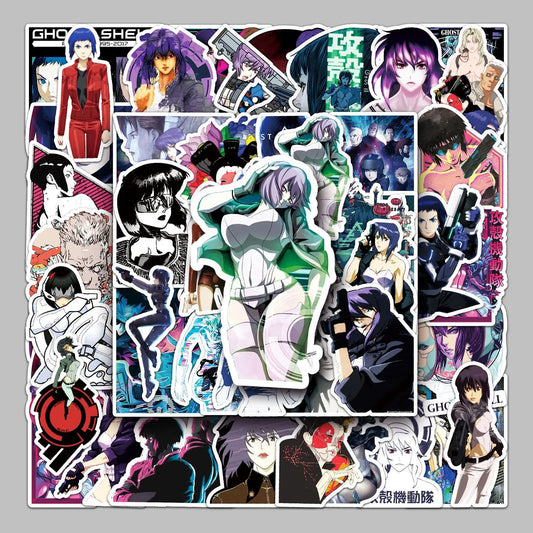 Ghost in the Shell Anime Stickers - 51 PCS Set