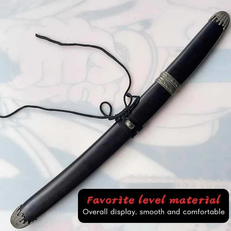 Elegant 55CM Wooden Wakizashi Sword for Iaido Practice