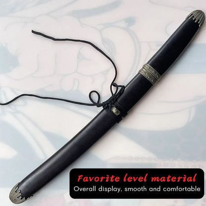 Elegant 55CM Wooden Wakizashi Sword for Iaido Practice