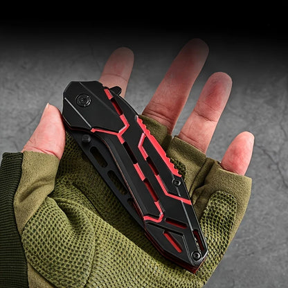 SurvivorPro: Dual-Color Portable Folding Knife