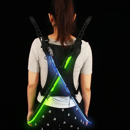 Punk Thermal Katana - Sci-Fi Glow Gaming Sword