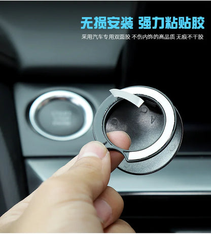 Car Engine Ignition Start Switch Button Protective Cover