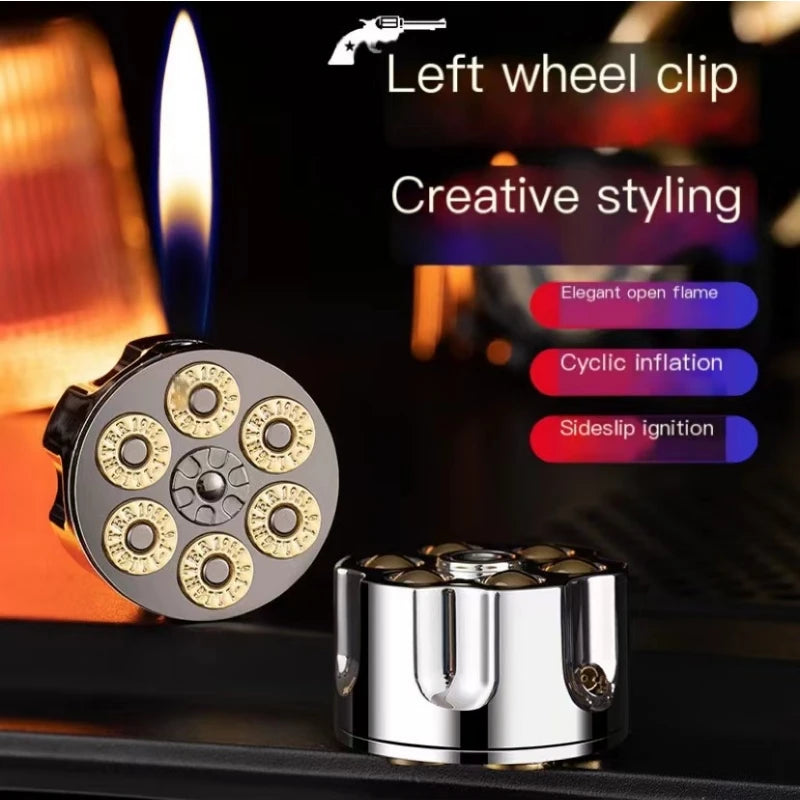 Mirror Bullet Lighter - Portable Smoking Accessory