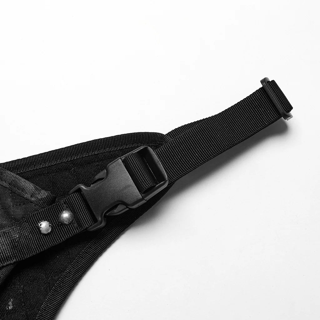 Edgy Detachable Punk Harness Mini Bags