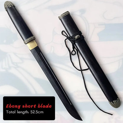 Elegant 55CM Wooden Wakizashi Sword for Iaido Practice