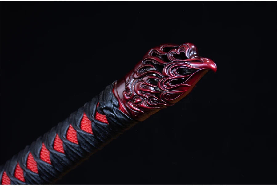 Kongfu Red Flame Training Sword - High Manganese Steel