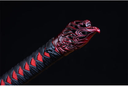 Kongfu Red Flame Training Sword - High Manganese Steel