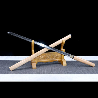 Authentic Handmade Tang Sword in Shirasaya Sheath