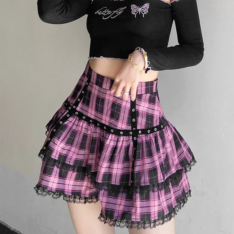 Lolita Cake Mini Skirts Gothic Japanese