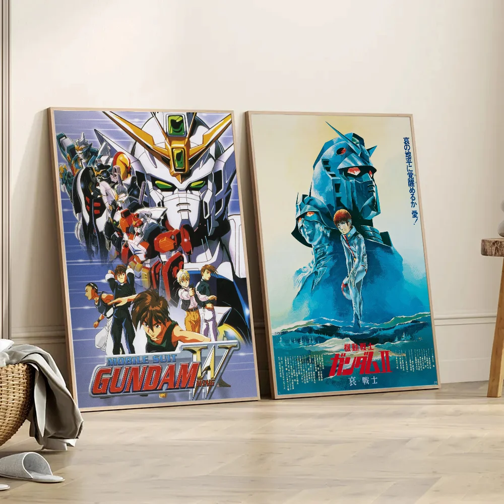 Anime G-Gundam Retro HD Poster Wall Art Decor