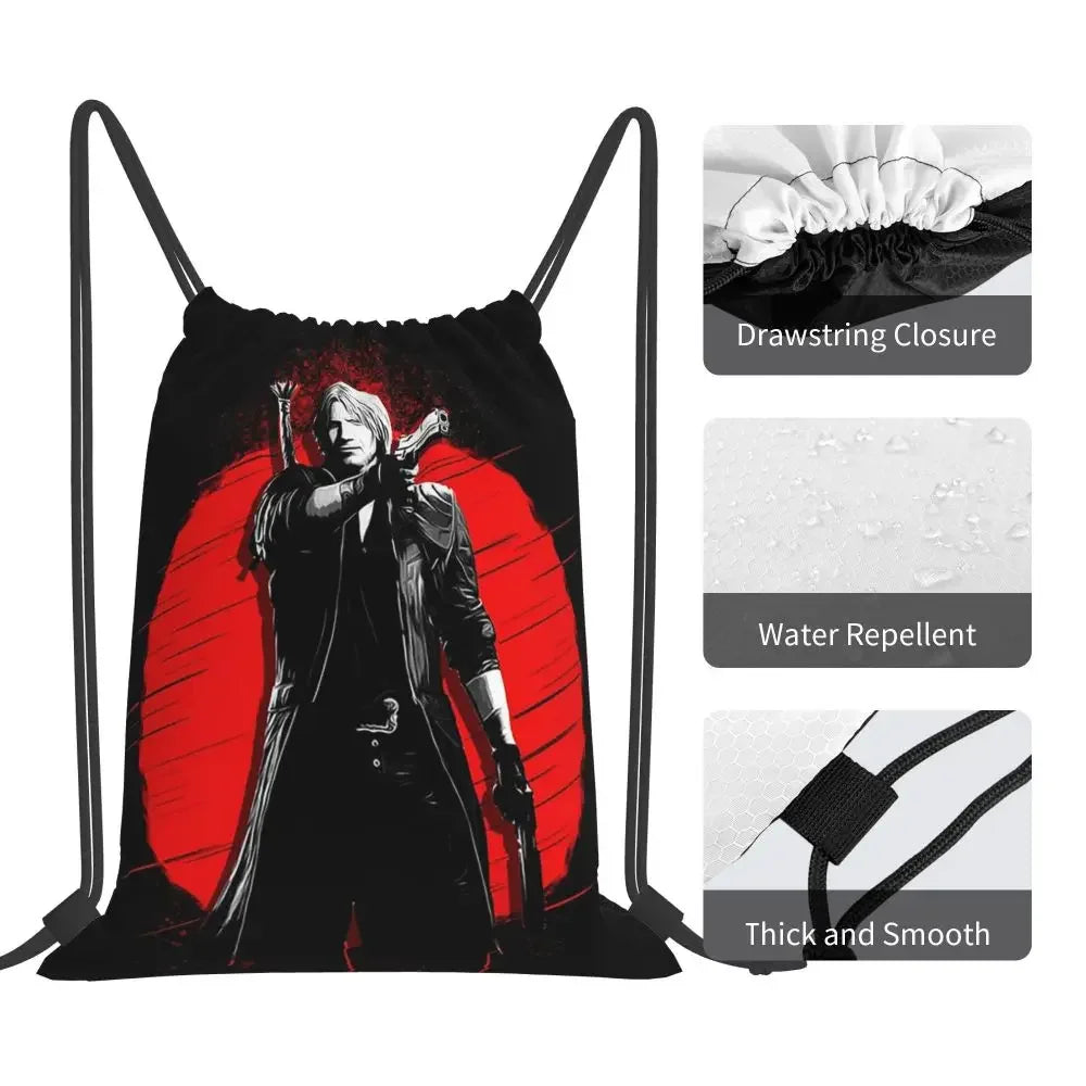 Dante Cry Drawstring Backpack - Student Essentials Bag