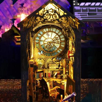 Book Nook Kit Realistic Precisely Cut Imagination Cultivation Dollhouse
