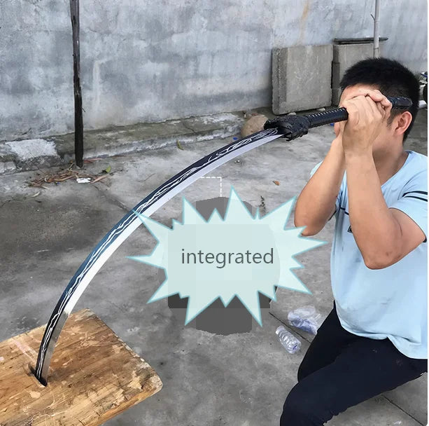 Artisan Crafted Kungfu Battle Sword - Elegant Designs