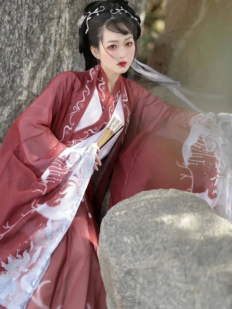 Traditional Tang Suit Princess Dress