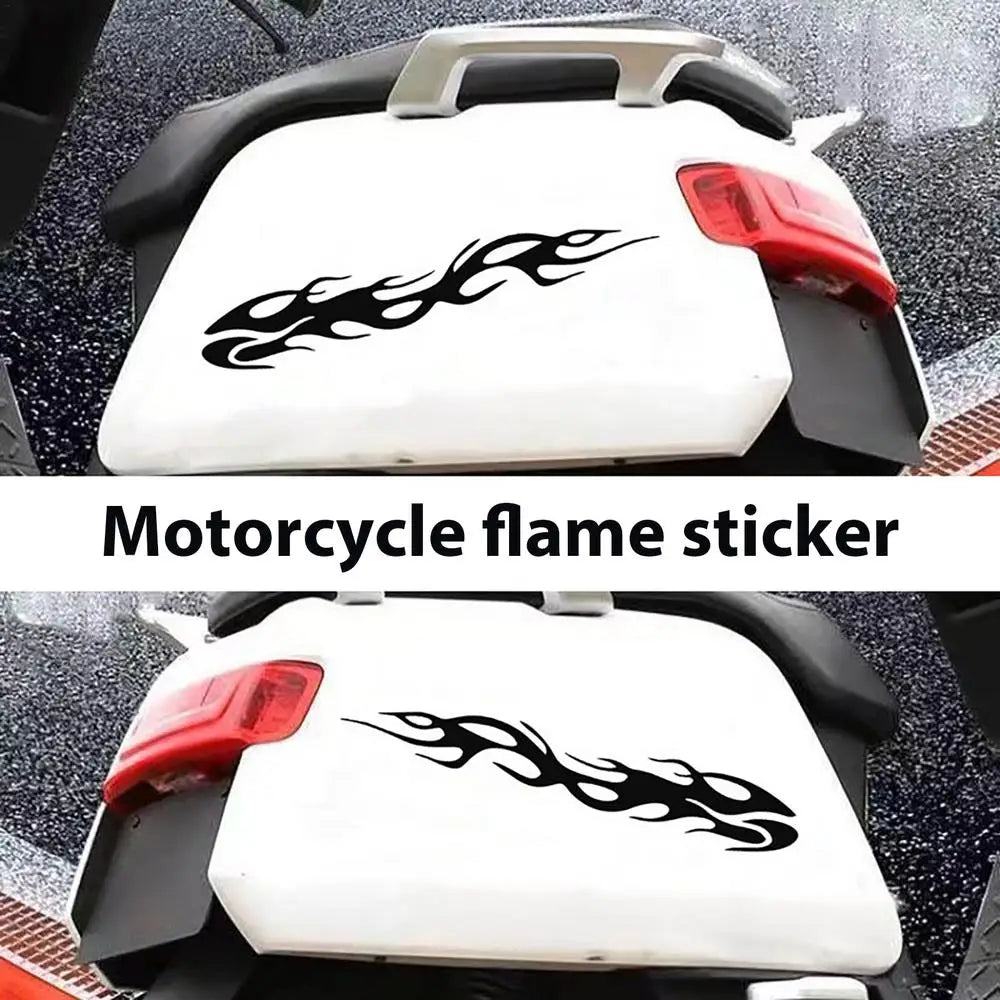 FlameCraft Reflective Motorcycle Decals