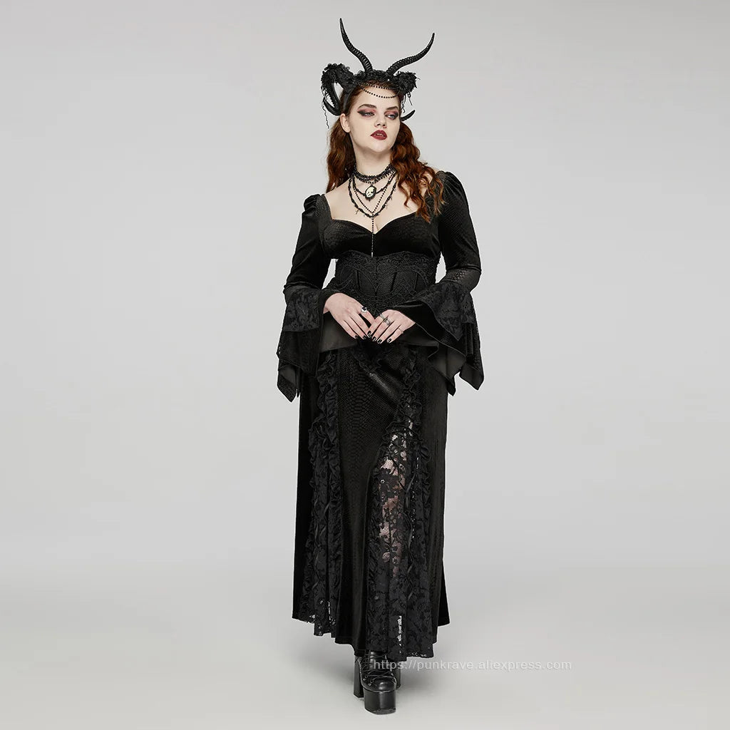 Gothic Enchanted Demon Horn Headpiece