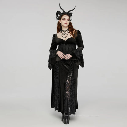 Gothic Enchanted Demon Horn Headpiece