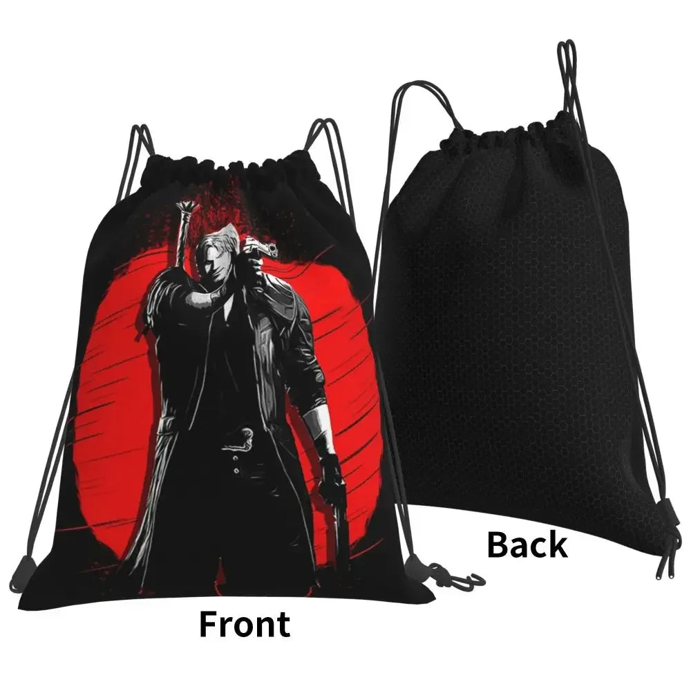 Dante Cry Drawstring Backpack - Student Essentials Bag