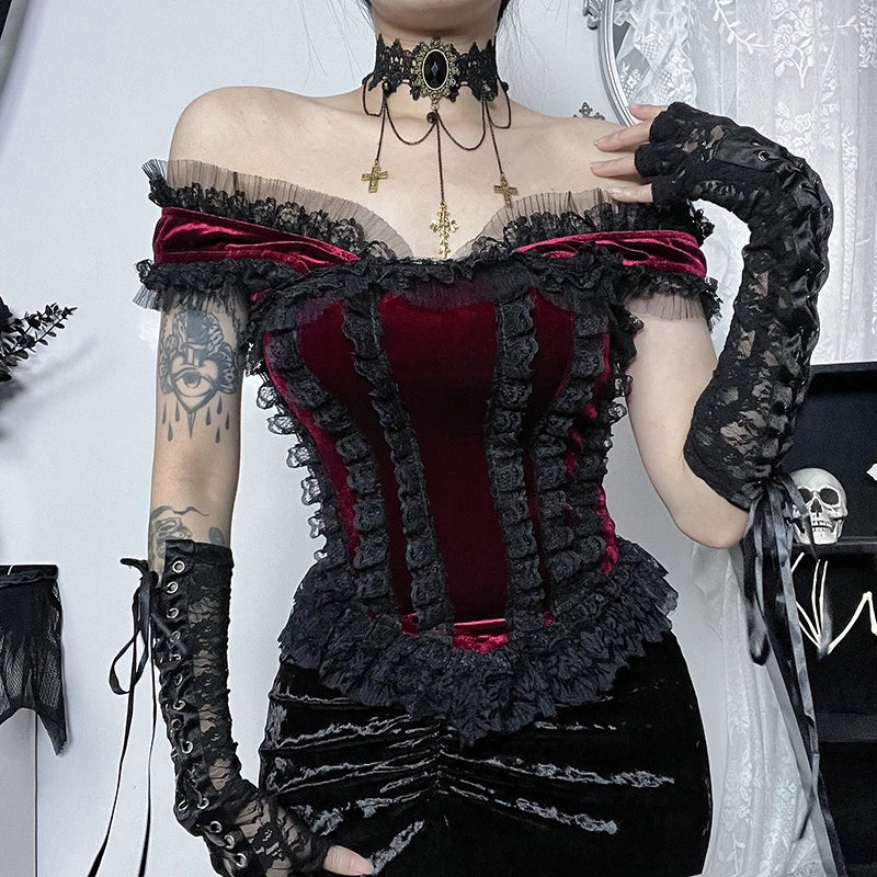 Name: Dark Tech Fairy Corset Top