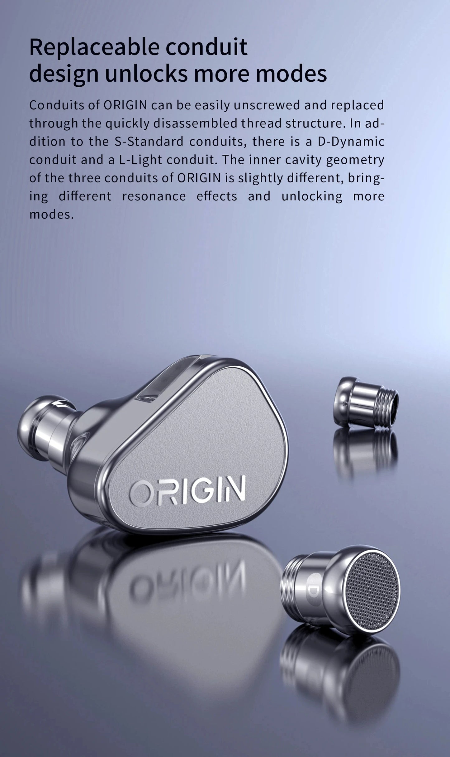 TANCHJIM ORIGIN DMT5 Dynamic Driver In-Ear Earphone IEM HiFi Music Earbuds Highly Pure Wire 0.78mm Wired Headset