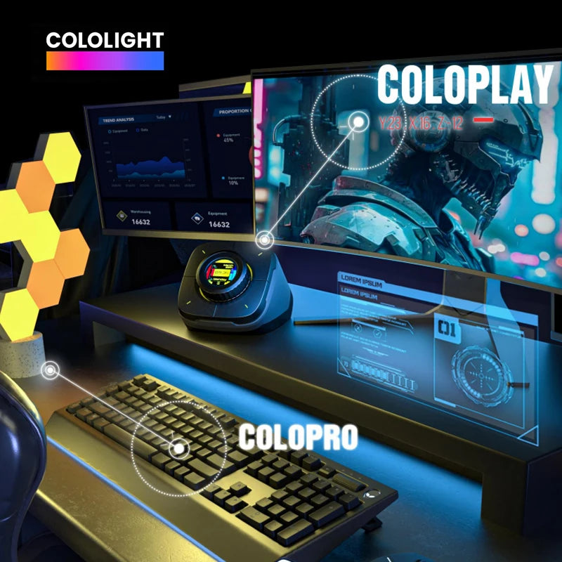 COLO PLAY One Touch Boot Customized Cyber-Themed