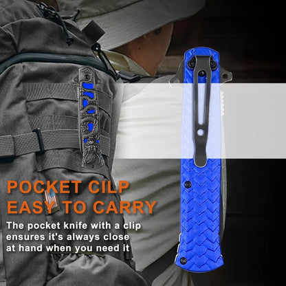 Pocket Companion: EDC Folding Knife for Adventures