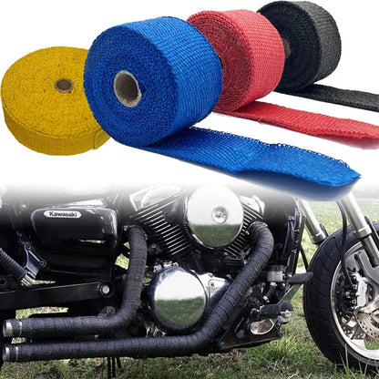 Fiberglass Thermal Wrap: 1.5M Exhaust Heat Shield