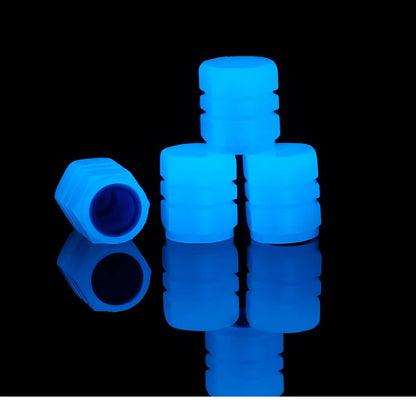 GlowBoost Night Valve Caps for Motorcycles