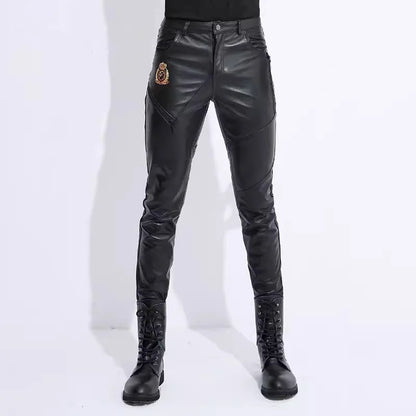 WindShield Genuine Leather Pants for Men