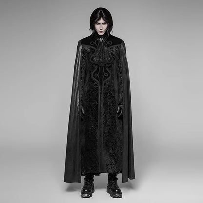 Coats Gothic Night Count Cloak Long Coat